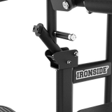 Hip Thrust Bench Plate Loaded IRONSIDE Luxe Strength Machines IRONSIDE FITNESS CANADA