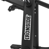IRONSIDE Luxe Lat Pull Down Loaded Plate Strength Machines IRONSIDE FITNESS CANADA