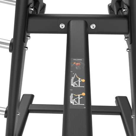 IRONSIDE Luxe Lat Pull Down Loaded Plate Strength Machines IRONSIDE FITNESS CANADA