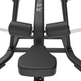 IRONSIDE Luxe Lat Pull Down Loaded Plate Strength Machines IRONSIDE FITNESS CANADA