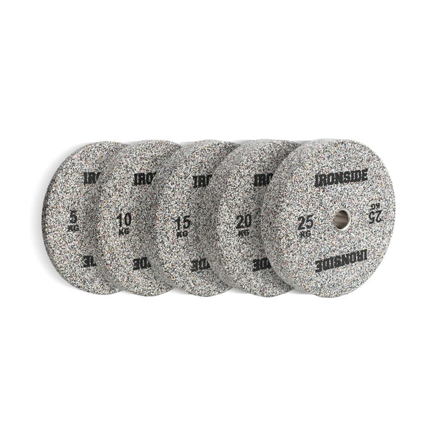 IRONSIDE Grind Olympic bumper plate set - 100 kg
