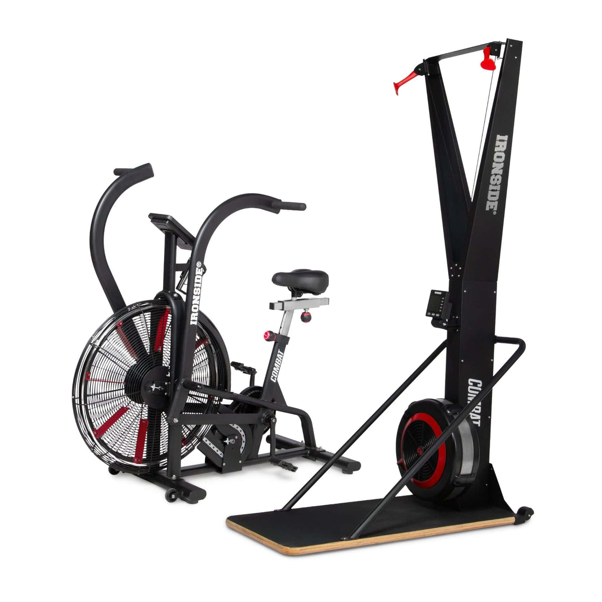 IRONSIDE Air Bike + SkiErg Combo