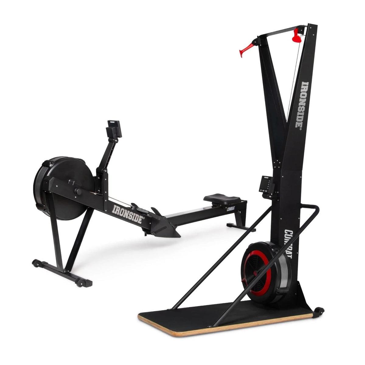 IRONSIDE Rowing Machine + Ski Erg Combo