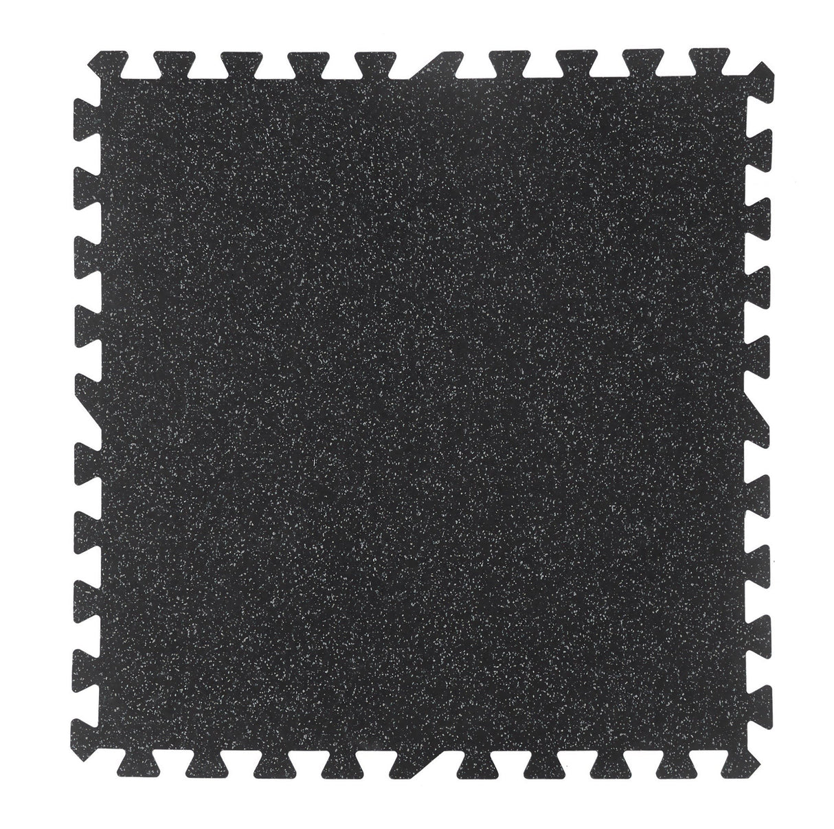Piso de Gimnasio Interlock EPDM Negro/Gris 6 mm IRONSIDE