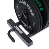 IRONSIDE Horizontal Olympic Bar & Plate Rack