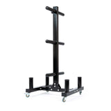 IRONSIDE Olympic Plate & Barbell Rack