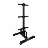 IRONSIDE Olympic Plate & Bar Storage Rack Gym Storage Ironside Fitness Canada