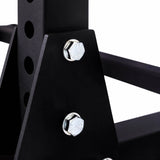 IRONSIDE Olympic Plate & Bar Storage Rack Gym Storage Ironside Fitness Canada