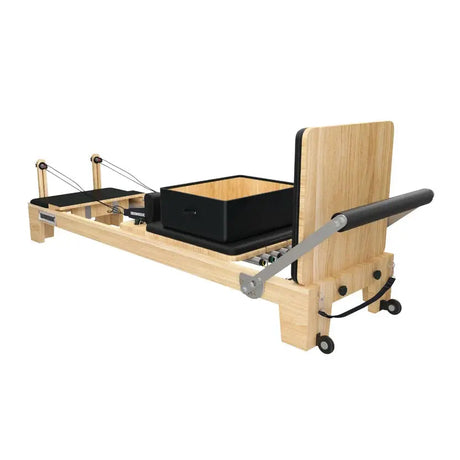 IRONSIDE Oak Wood Pilates Reformer Pilates Ironside Fitness Canada