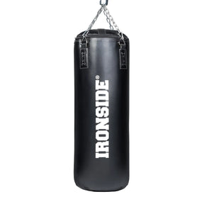 IRONSIDE heavy punching bag with hanging chains
