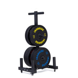 IRONSIDE Olympic Plate & Barbell Rack