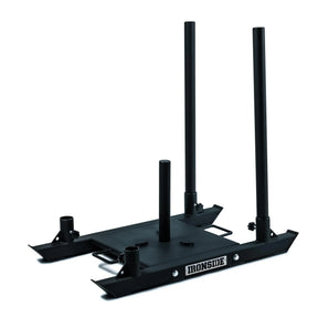 IRONSIDE CrossFit push sled with vertical posts