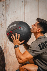 IRONSIDE Wall Ball Medicine Ball — gym accessory for home gym and garage gym workouts