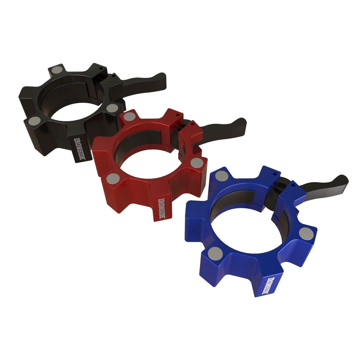 IRONSIDE Magnetic Aluminum Barbell Collars