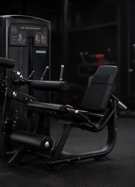 IRONSIDE leg curl and leg extension machine - pin-loaded strength machines for commercial and home gyms Canada