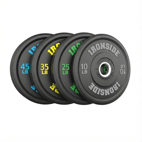 IRONSIDE Pro Bumper Olympic plate set 230 lb